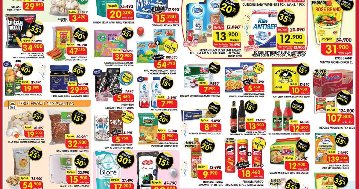 Promo JSM Superindo Periode 25-27 Agustus 2023, Ada Beli 1 Gratis 1 & Beli 2 Gratis 1