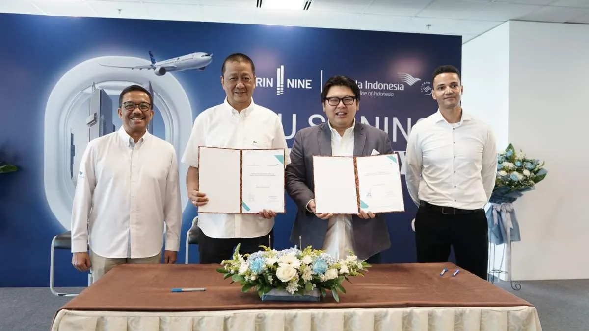 Bidik Kelas Premium, Ini Target Kerja Sama Garuda Indonesia dengan Thamrin Nine 