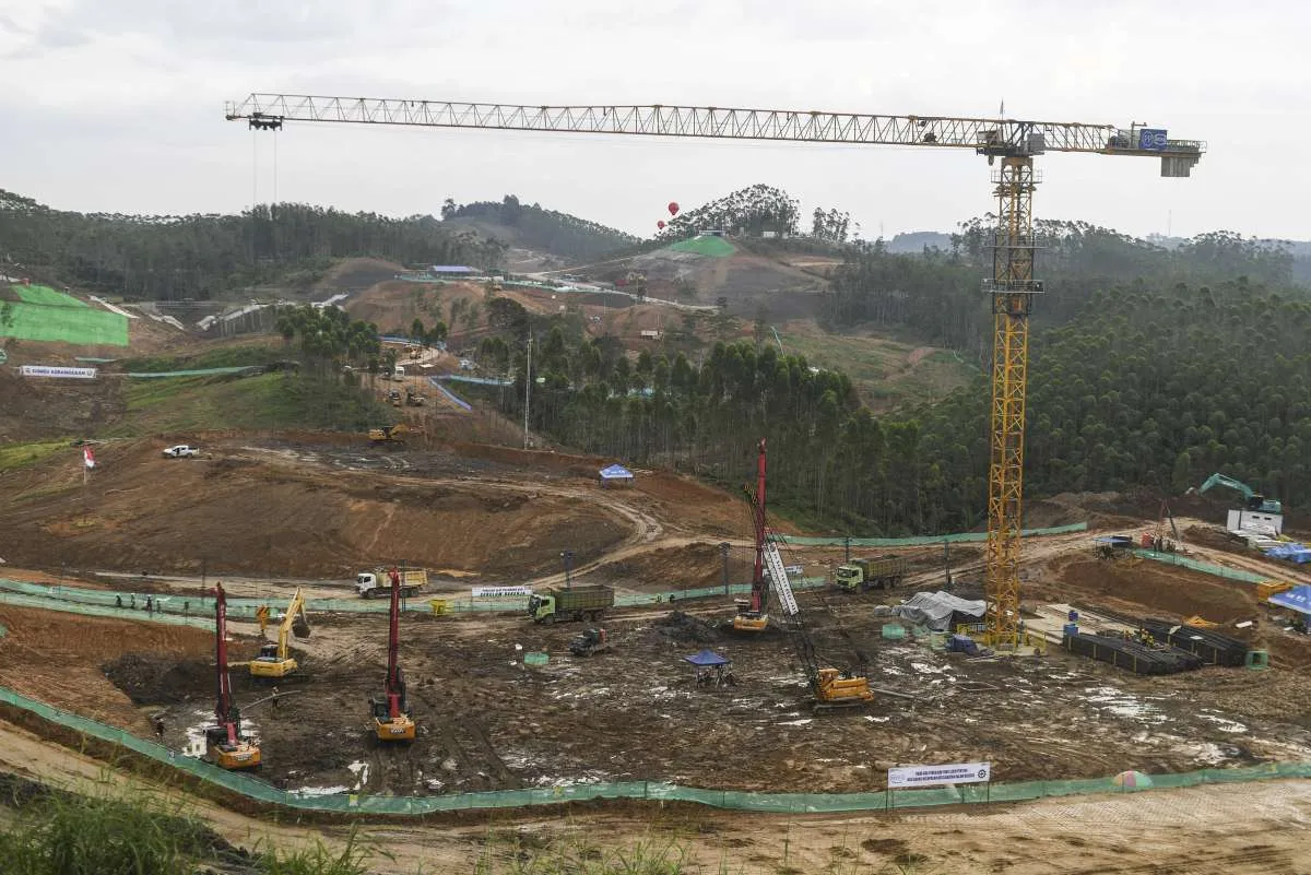 Progres Pembangunan Istana Presiden di IKN Baru 12%, Bisa Rampung Tahun Depan?