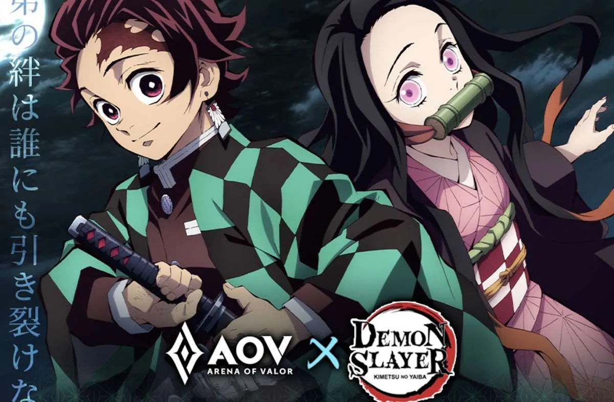 Game MOBA Arena of Valor Dikonfirmasi Kolaborasi dengan Anime Demon Slayer!