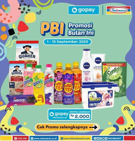 Promo Indomaret 1-15 September 2023, Body Serum hingga Detergent Beli 1 Gratis 1