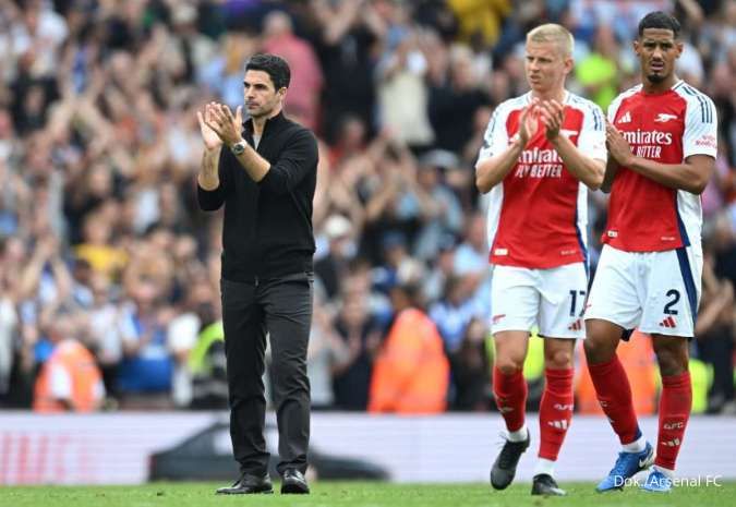 Arteta: Arsenal Telah Mempersiapkan Diri untuk Laga Melawan Man City Sejak Pra-Musim