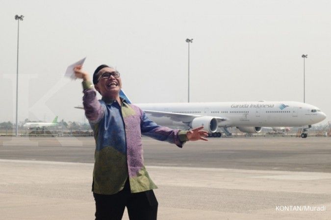 Maret 2016, Garuda terbang dari Pondok Cabe