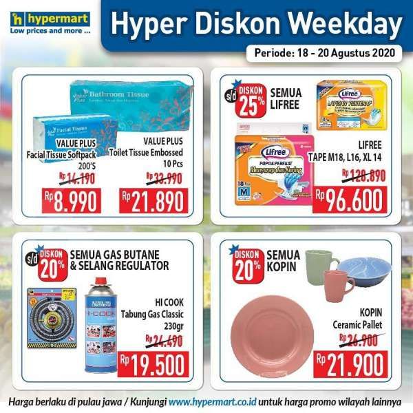 Promo Hypermart 18 – 20 Agustus 2020