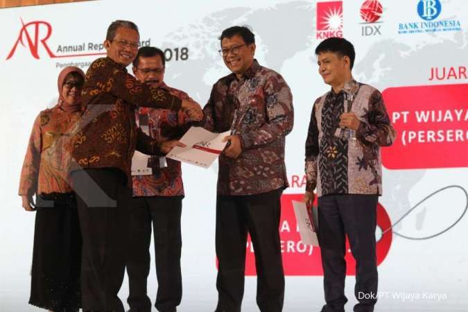WIKA Juara I Annual Report Award 2018 Kategori BUMN Non Keuangan Listed