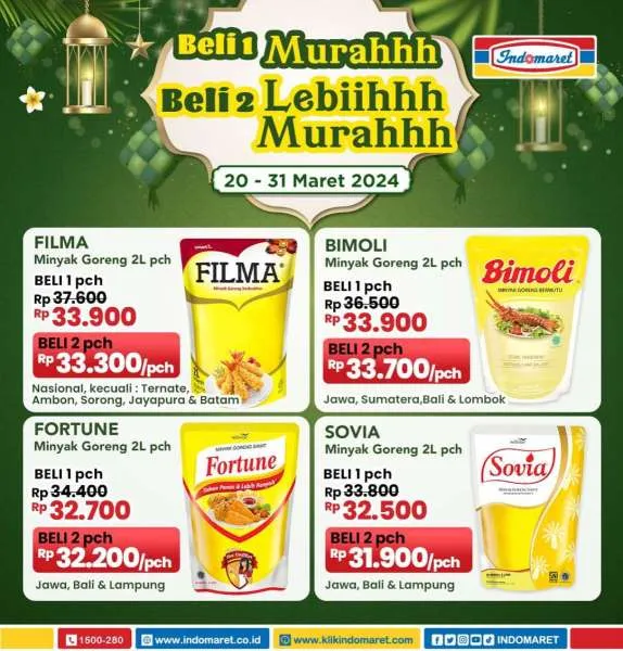 Promo Indomaret Spesial Ramadan Periode 20-31 Maret 2024