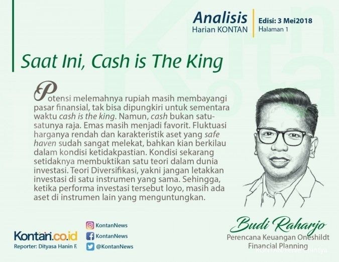 Saat ini, cash is the king