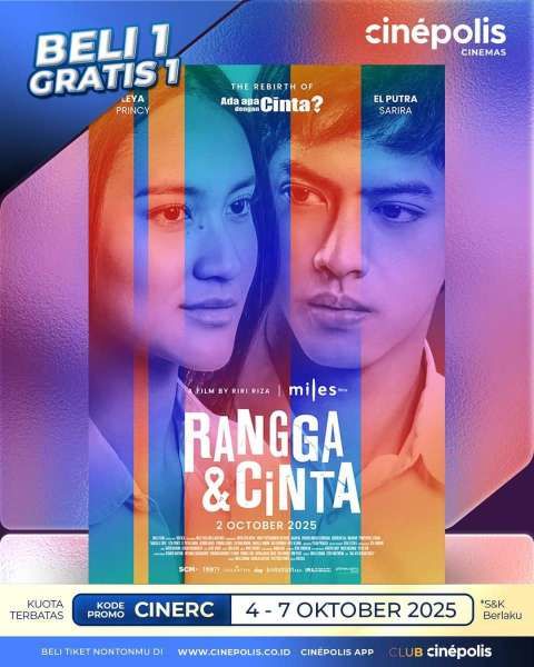 Promo Tiket Film Rangga & Cinta
