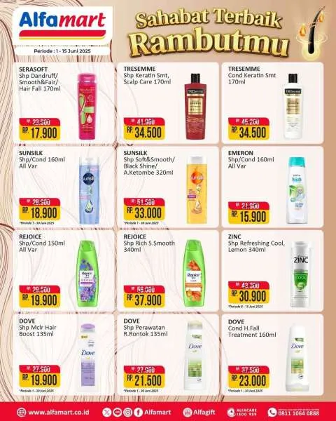 Promo Alfamart Beauty Fair Diskon s/d 45% Periode 1-15 Juni 2025