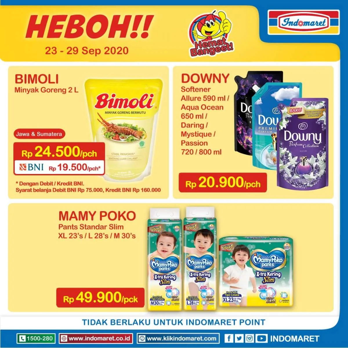 Promo Indomaret Harga Heboh pekan ini, diskon menanti!