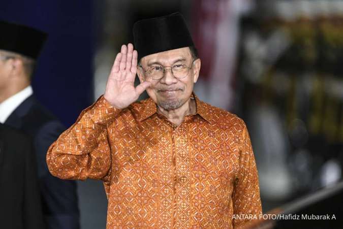 PM Malaysia Tiba di Istana Merdeka, Langsung di Sambut Prabowo