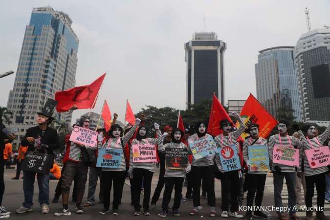 Buruh Menyiapkan Aksi Besar-Besaran Tuntut Kenaikan Upah pada 24-31 Oktober 2024