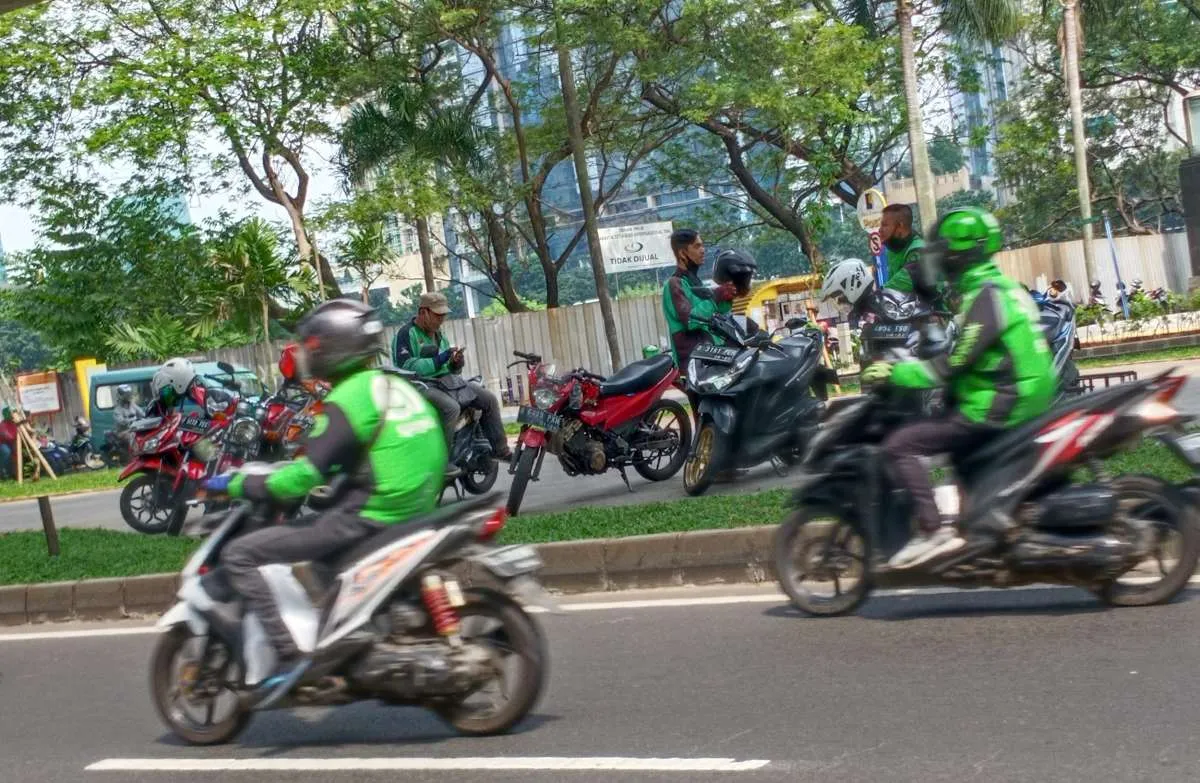Ojek online (Ojol) tak kena pemberlakuan aturan ganjil-genap DKI Jakarta