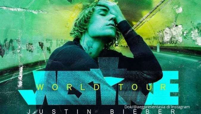 Daftar harga tiket konser Justin Bieber di Jakarta