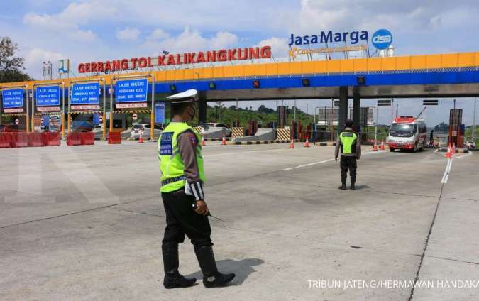 H-1 peniadaan mudik, Jasa Marga catat 414 ribu kendaraan meninggalkan Jabotabek