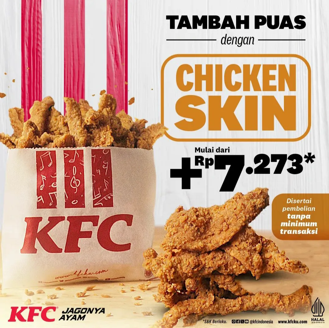 Promo KFC Chicken Skin