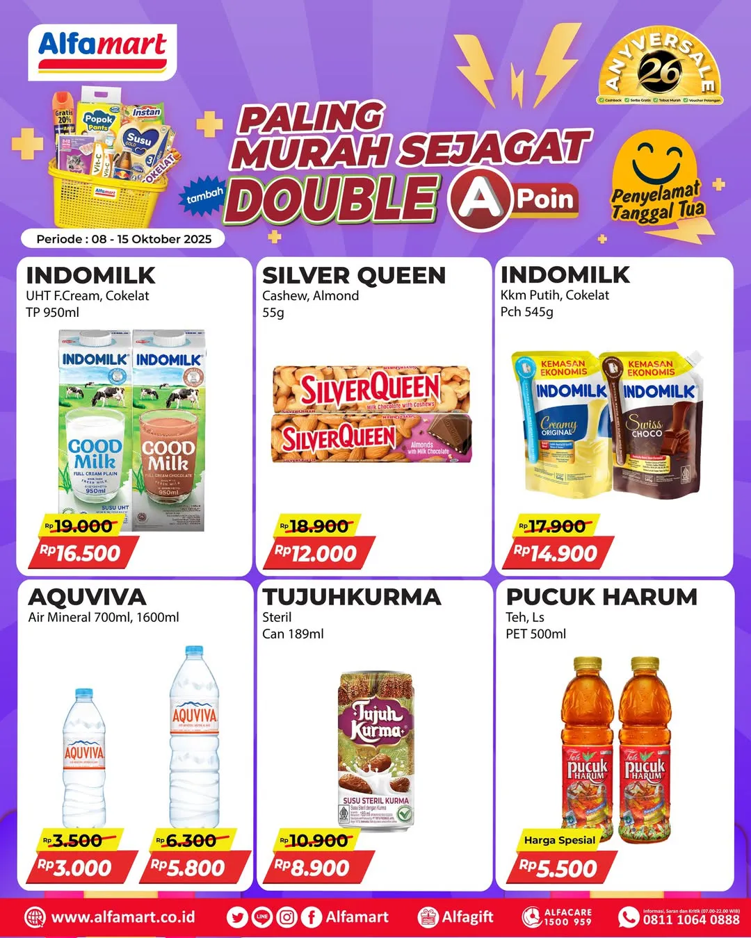 Promo Alfamart Paling Murah Sejagat Periode 8-15 Oktober 2025
