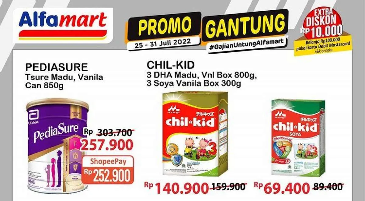 Promo Alfamart Gajian Untung di 27 Juli 2022, Harga Hemat untuk Belanja Lebih Mudah