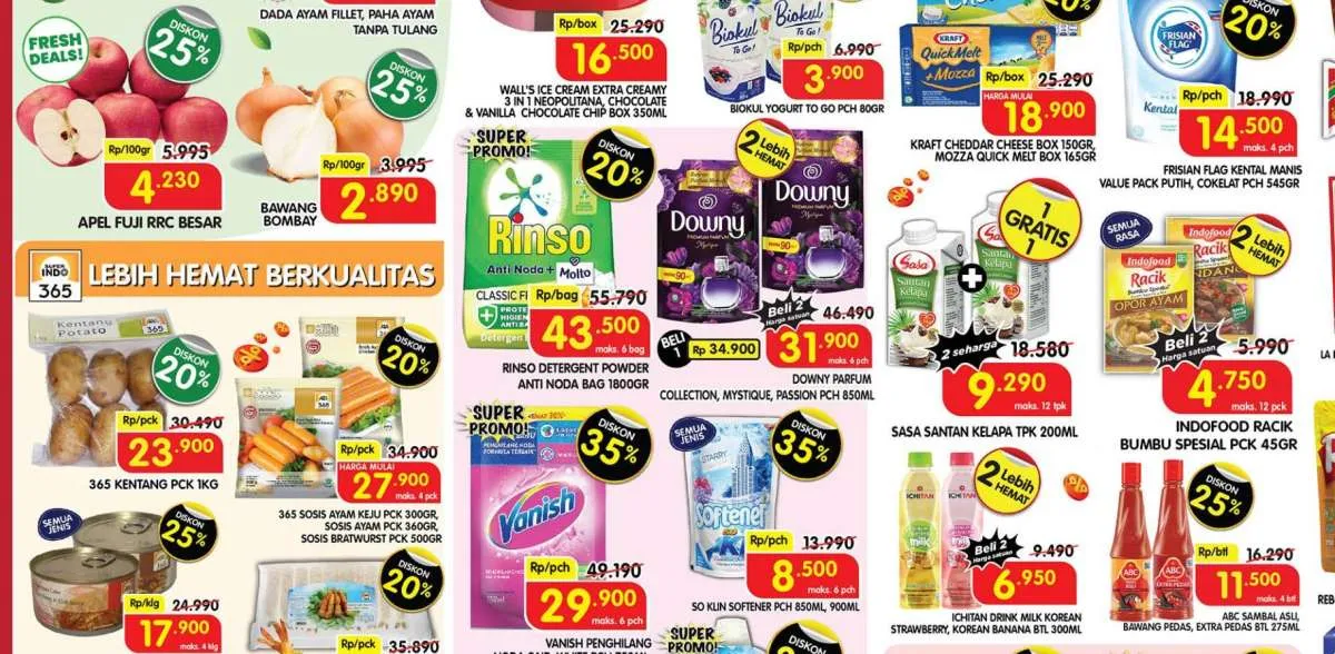 Promo JSM Superindo Hari Ini Sabtu 2 September 2023, Harga Spesial di Akhir Pekan