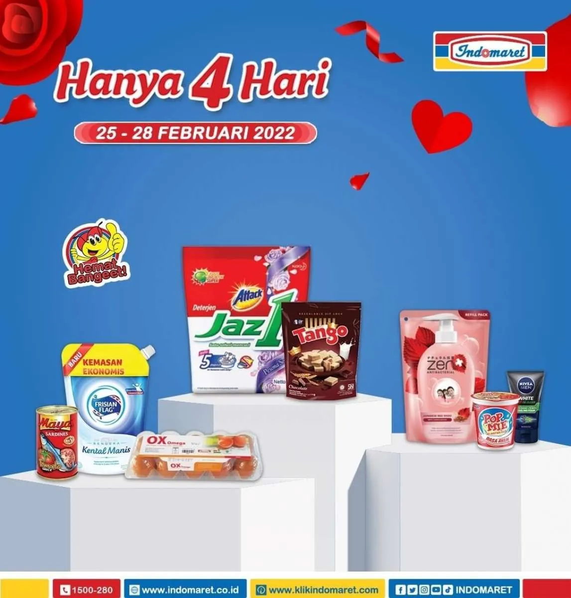 Katalog Promo Indomaret Hanya 4 Hari Periode 25-28 Februari 2022