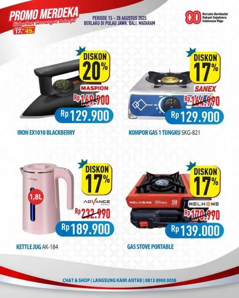 Promo Merdeka Hypermart Periode 15-18 Agustus 2025