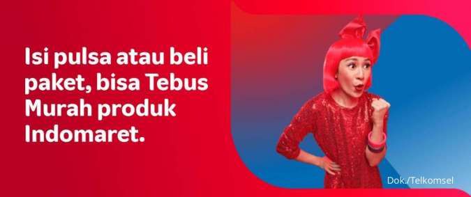 Promo MyTelkomsel 31 Januari 2022, Beli Pulsa Bisa Tebus Murah Produk Indomaret