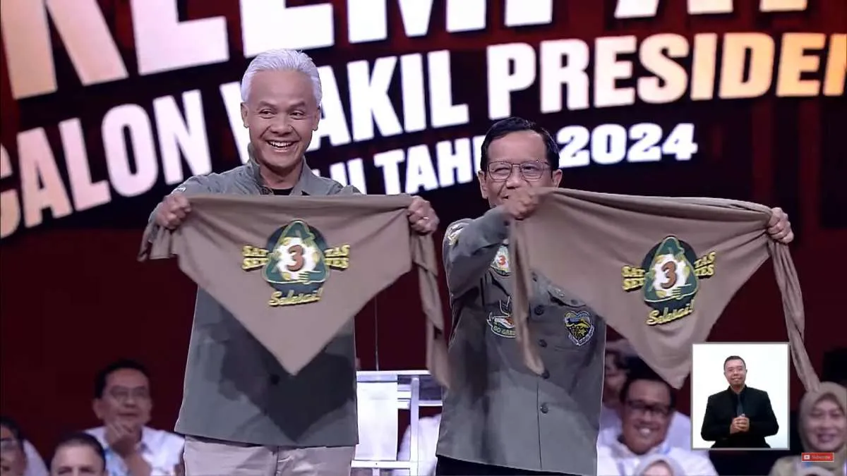 Jelang Debat Ganjar Datangi Prabowo dan Anies