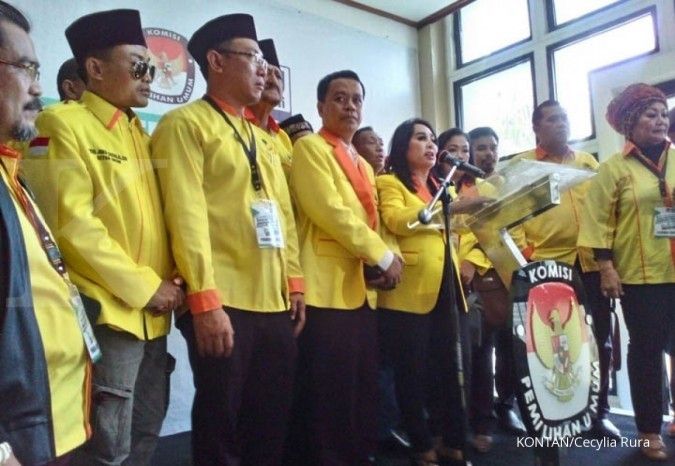 Partai Berkarya milik Tommy Soeharto daftar pemilu
