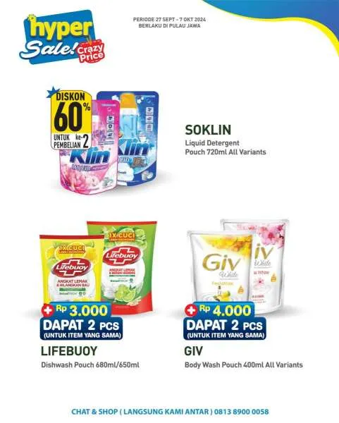 Promo JSM Hypermart Hyper Diskon Weekend Periode 4-7 Oktober 2024