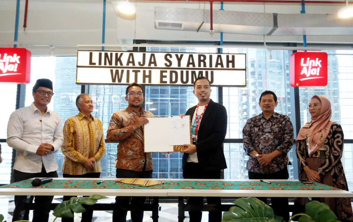 LinkAja Perluas Digitalisasi Ekosistem Syariah lewat Kolaborasi dengan Aplikasi EduMu