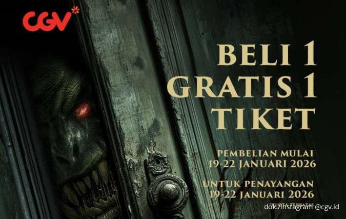 Promo CGV Buy 1 Get 1 Tiket Penunggu Rumah Buto Ijo, Cuma 19-22 Januari 2026