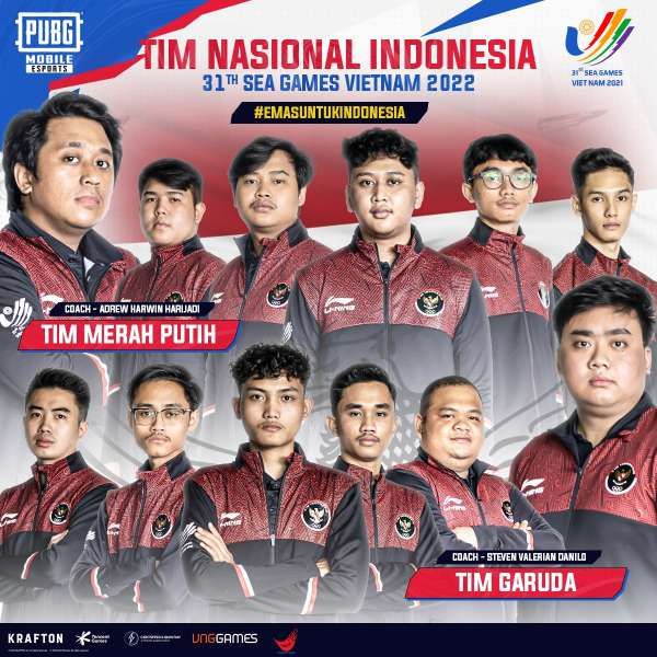Timnas Indonesia PUBG Mobile SEA Games Vietnam 2021