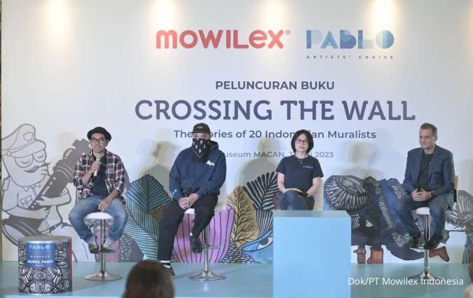 Apresiasi Seniman, Mowilex Luncurkan Buku Crossing The Wall & Produk Cat Khusus Mural