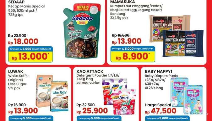 Promo Indomaret Weekend 22-24 November 2024, Deterjen Attack dan Kecap Sedap Hemat