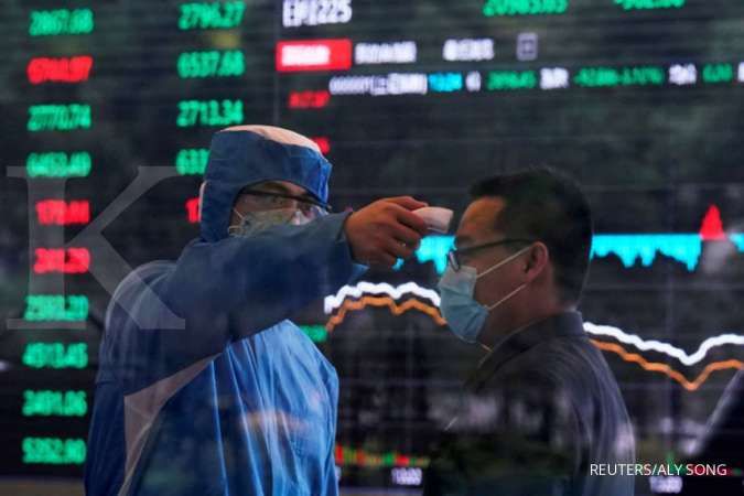 Bursa Asia naik menunggu stimulus global