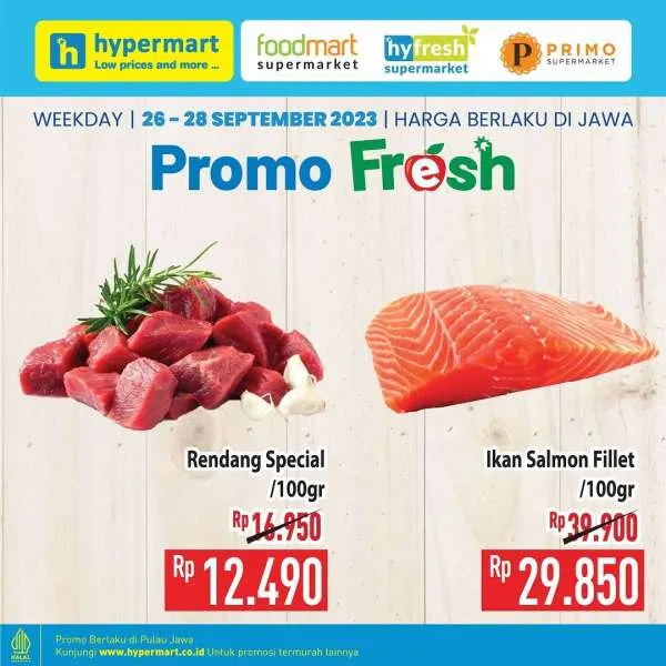 Promo Hypermart Hyper Diskon Weekday Periode 26-28 September 2023