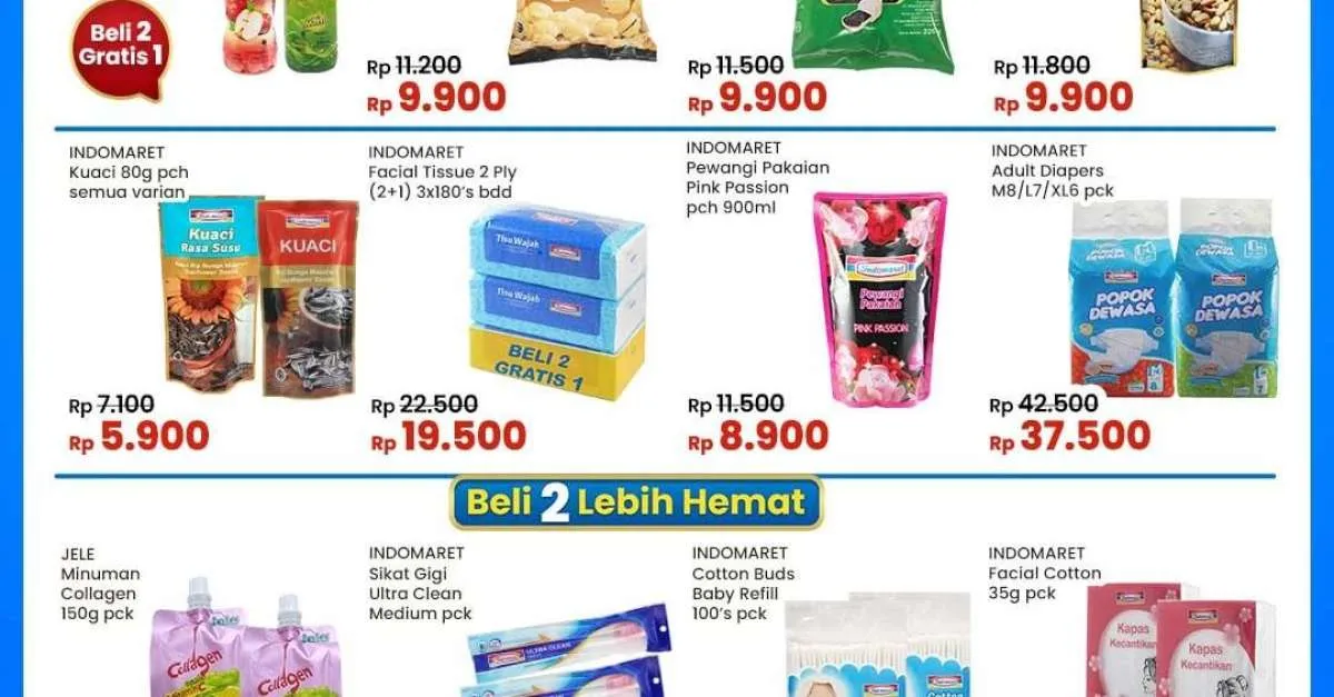 Promo Indomaret Terbaru 22 November 2023 Beli 2 Lebih Hemat, Ada Harga Khusus Member