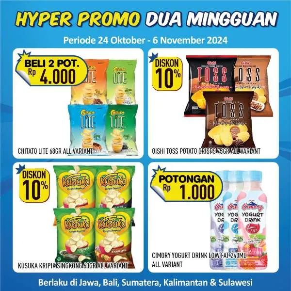 Promo Hypermart Dua Mingguan Periode 24 Oktober-6 November 2024