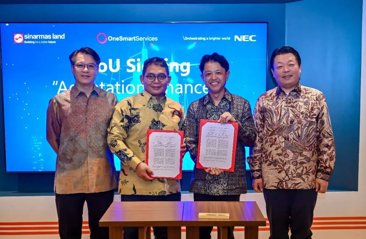 NEC Indonesia & Sinar Mas Land Bekerjasama Kembangkan Adaptation Finance di Indonesia
