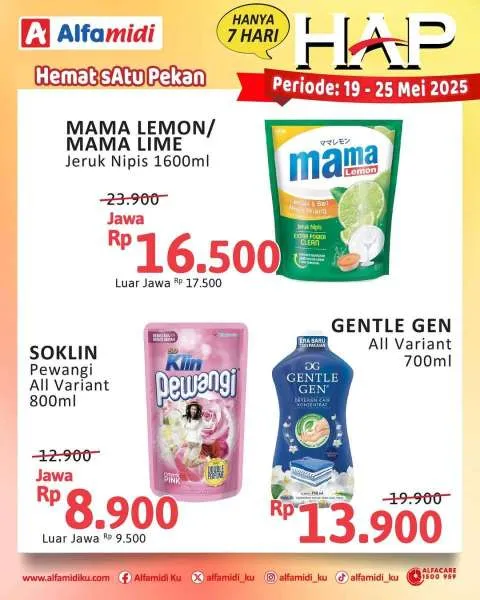 Promo Alfamidi Hemat Satu Pekan Periode 19-25 Mei 2025