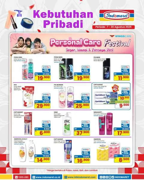 Promo Indomaret Super Hemat Periode 7-20 Agustus 2025