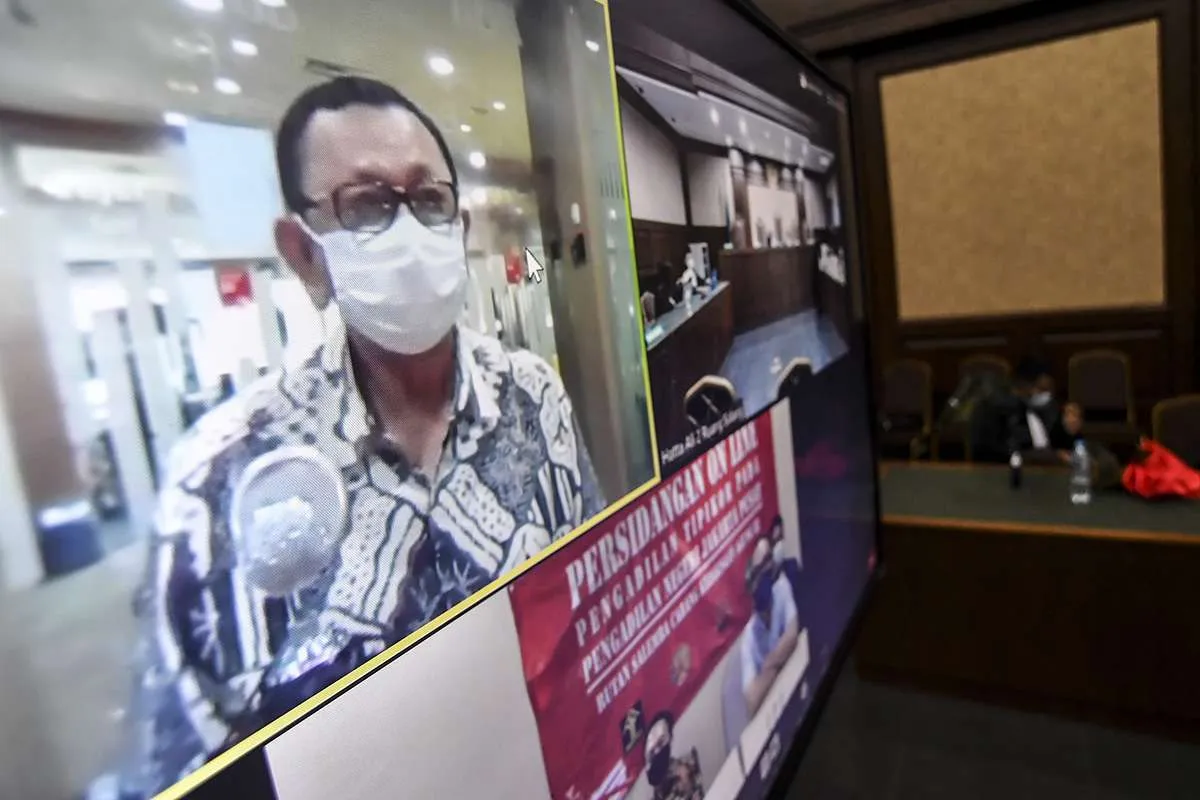 BREAKING NEWS! Mantan Bos Jiwasraya Hendrisman Rahim divonis seumur hidup