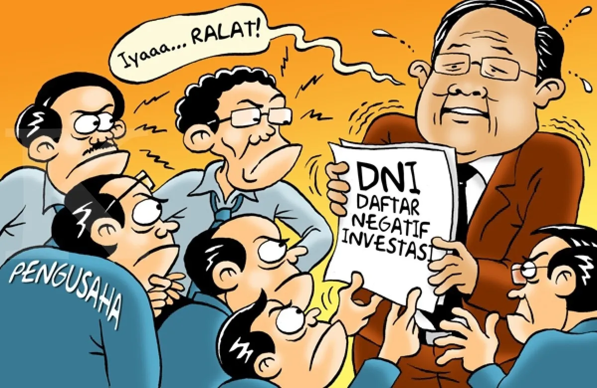 Daftar bidang usaha yang dikeluarkan dari DNI kembali direvisi