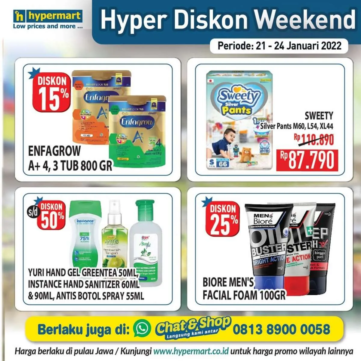 Cek Promo Hypermart Hari Ini (24/1) untuk Agenda Belanja Hemat Anda di Awal Pekan