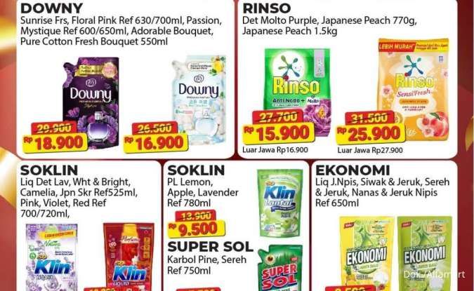 Promo Alfamart Paling Murah Sejagat 8-15 Februari 2025, Rinso Diskon sampai Rp 11.800