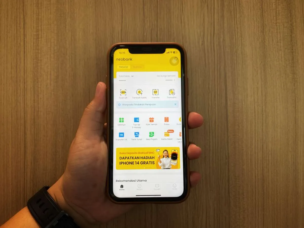 Layanan Bank Kian Diminati, Bank Neo Commerce Garap Segmen Individual, Korporasi&UMKM