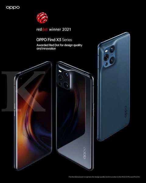 OPPO Find X3 Pro Raih Penghargaan Red Dot untuk Kategori Desain Produk Futuristik Terbaik