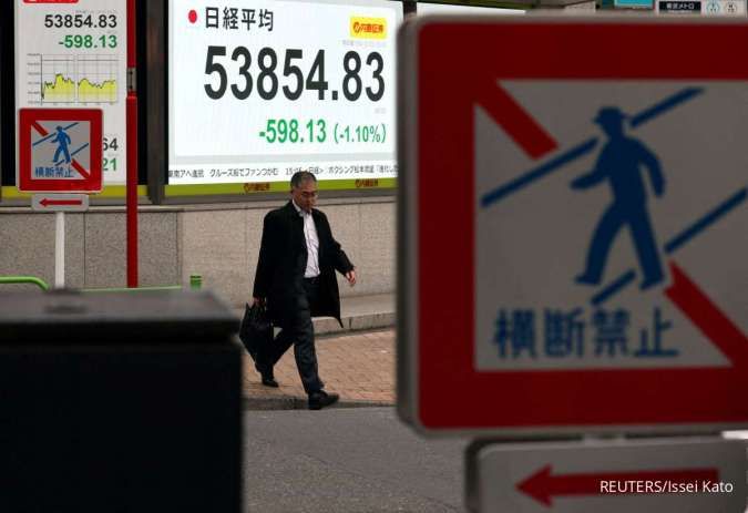 Bursa Asia Jatuh Senin (23/3) Pagi, Nikkei dan Kospi Turun 4%