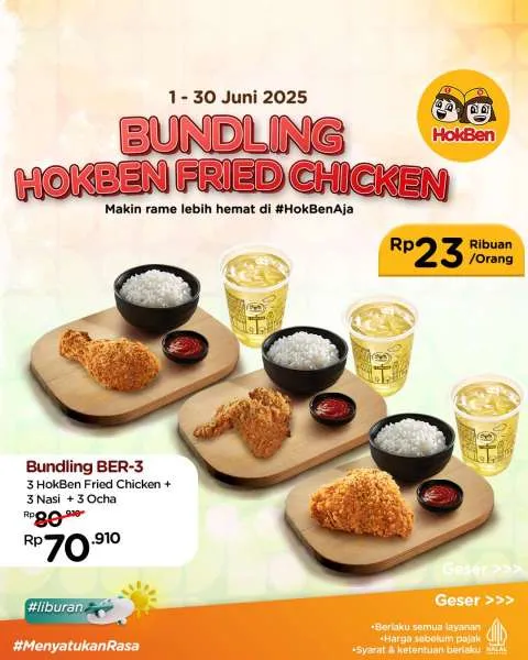 Promo Bundling HokBen Fried Chicken Ber-3