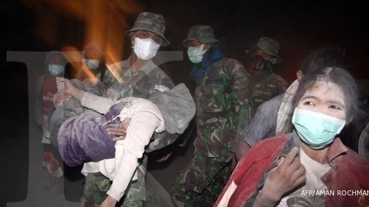 Korban tewas akibat erupsi kelud jadi 7 orang